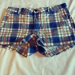 Ladies plaid shorts 5